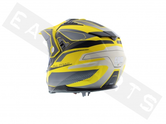 Helmet Cross CGM 606G Forward Matt Yellow (double visor)